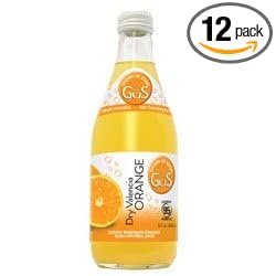 GUS Soda Dry Valencia Orange 12 Oz (12 Pack)