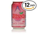 Zevia Natural Black Cherry Diet Soda ( 4x6/12 OZ) ( Value Bulk Multi-pack)12
