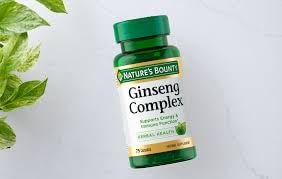 Nature's Bounty Ginseng Complex Herbal Health Capsules 75 ea (Pack of 3)