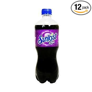 Sunkist Grape 20 oz 12 Units