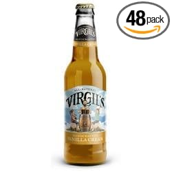 Virgil's Vanilla Cream Soda - 12 oz (48 Glass Bottles)