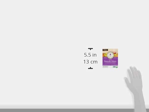 Traditional Medicinals Tea Organic Smooth Move Relieves Occasional Constipation Senna 32 ct (Pack of 3)