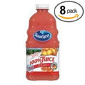 Ocean Spray Ruby Red Grapefruit 100% Juice 64-Ounce Bottles (Pack of 8)