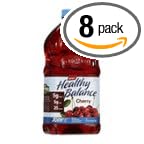 Old Orchard Healthy Balance Juice Cocktail Cherry 64OZ (Pack of 8)