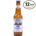 Asahi Super Dry 0.0 Non Alcoholic (Pack of 12) 11.2oz Bottles 330 ML Zero Alcohol Beer Premium Japanese Beer Beverage…