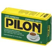 Café Pilon Decaffeinated Espresso Ground Coffee 10-Ounce (Pack of 5)