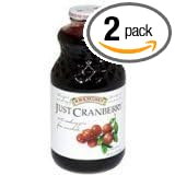 R.W. Knudsen Family Just Juice 100% Cranberry 32 Ounce (Pack of 2) by R.W. Knudsen