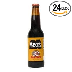 Mason's Root Beer - 12 oz (24 Glass Bottles)