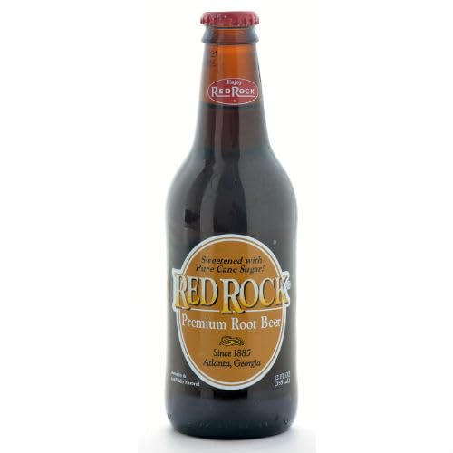 Red Rock Premium Root Beer - 12 oz (48 Glass Bottles)