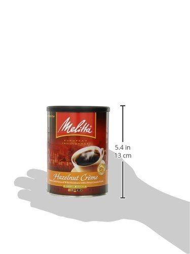 Melitta Ground Coffee Hazelnut Crème 11oz Can (Pack of 2)