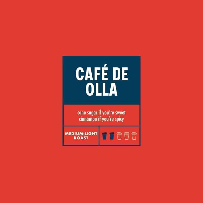 Boyd's Café de Olla Ground Coffee 5/2.5oz Pre-Portioned Packets - 12.5oz Total - Cane Sugar and Cinnamon Spice