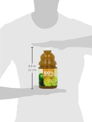 Dr. Smoothie Smooth Lime 100% Crushed Fruit Smoothie Bottles 46-Ounce