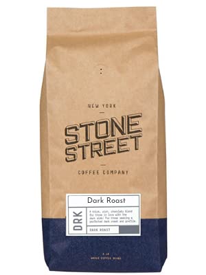 Stone Street Coffee Dark Roast Whole Bean 2 LB Bag Bold 100% Arabica Blend …