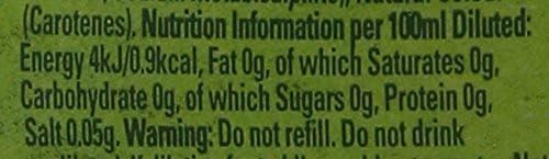 Robinsons Mini Orange - No Added Sugar - Low Calorie 66ml (3 Count)