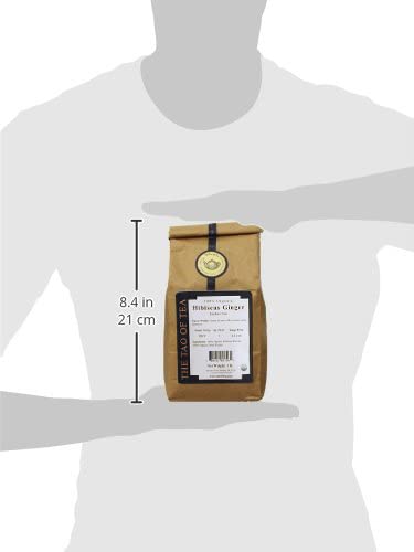 The Tao of Tea Hibiscus Ginger 100% Organic Blended Herbal Tea 1-Pounds