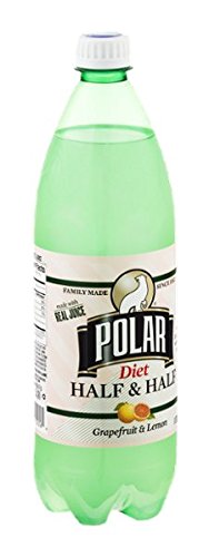 Polar Half &amp Half Soda Diet 1 Liter 12 Pack