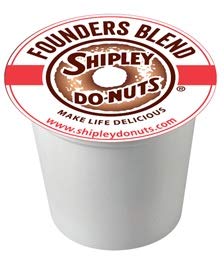 Shipley Founder Blend Coffee for Keurig single serve Cup Brewers 96 count for Kuerig Brewers or single serve pods.