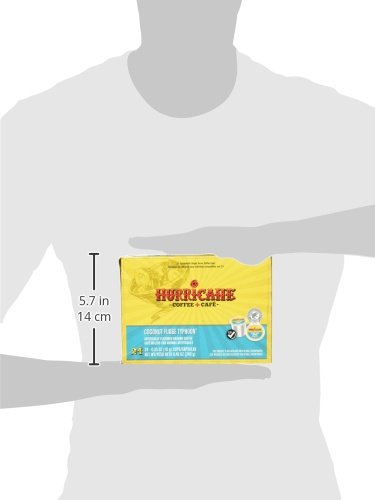Hurricane Coffee Coconut Fudge Typhoon 24 Count