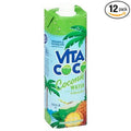 Vita Coco Pineapple Coconut Water 1 L (Pack of 12)