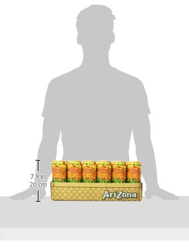 AriZona Lime Rickey Mango 23 Ounce (Pack of 24)