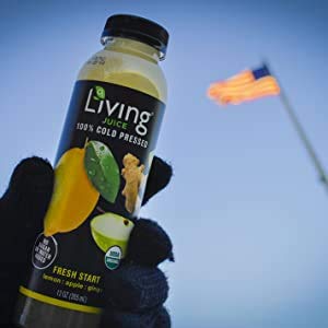 O2 Living Juice Cold Pressed Drink - Fresh Start Organic Juice Variety Pack - No Added Sugars or Water Naturally Sweetened from Fruits Rich in Nutrients &amp Vitamins - 12oz (6-Pack) + 4oz (5-Pack)