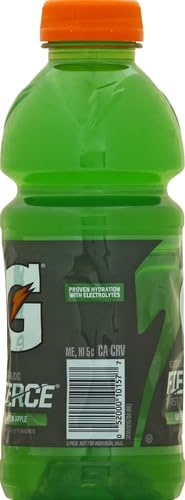 Gatorade Thirst Quencher Fierce Green Apple 20 Fl Oz Pack of 8