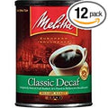 Melitta Coffee Classic Decaf Medium Roast Ground 10.5 Ounce (Pack of 12)