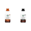 Bundle of Starbucks Cold Brew Coffee Concentrate Caramel Dolce + Signature Black 100% Arabica Multi-Serve Bottle (32 Fl Oz)