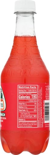 Jarritos Mandarin Soda Plastic Bottle 16.9-Ounce (Pack of 24)