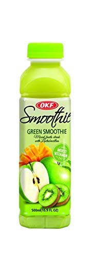 OKF Smoothie Multi Vitamin Premium New Drink 16.9 Fluid Ounce (Green Smoothie 6 Pack)