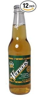 Vernor's Ginger Soda 12 Ounce (12 Glass Bottles)