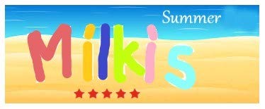Lotte Milkis 6 Flavors Combo (Original Apple Melon Peach Banana &amp Strawberry) (6 Flavors Pack of 1)