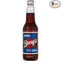 Barq's Root Beer 12 oz Glass Bottles (6 Pack) Soda Pop