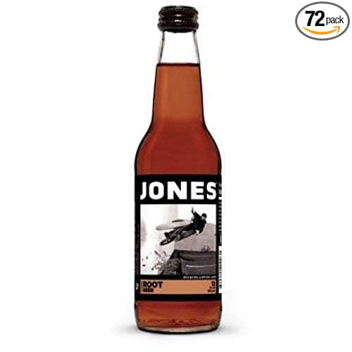 Jones Root Beer 12 oz (72 Glass Bottles)