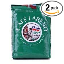 Cafe Lareño Puerto Rican Coffee - Ground Coffee - 8 oz Bag (VALUE PACK) (2)