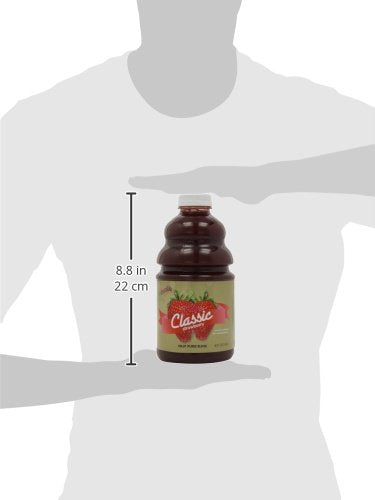 Dr. Smoothie Strawberry Classic Blend Smoothie Bottles 46-Ounce