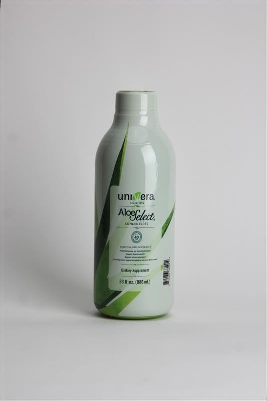 Univera Aloe Vera Juice Preminum Organic Aloe Vera 10% Polysaccharide Retention Digestive Enzymes for Gut Health Immune Support &amp Gut Health Aloe Flavor - 30 Days Supply (33 fl oz)