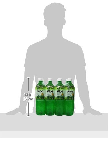Aloe Garden Aloe Vera Drink Original 50.7 Fluid Ounce (Pack of 12)