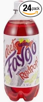 Faygoo diet redpop soda caffeine free 20-fl. oz. plastic 24 bottles