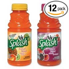 Marjack Products - V8 Splash Juice Drinks 16oz 12/PK Tropical Blend - Sold as 1 CT - V8 Splash Fruit Juice offers refreshing blend of delicious fruity flavors and includes Antioxidant Plus - a powe