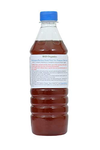 Bsd Organics Sarasaparilla/bea fruit/Nannari Vettiver Juice (1Liter/33.81Ounce)