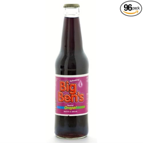 Big Ben's Grape Soda - 12 OZ (96 Glass Bottles)