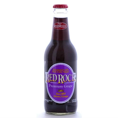 Red Rock Premium Grape - 12 OZ (48 Glass Bottles)