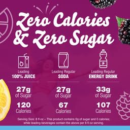 Crystal Light Liquid Drink Mix Blackberry Lemonade Flavor 1.62 OZ (Pack of 12)