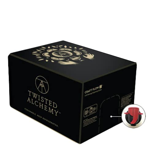 Twisted Alchemy Cold Pressed Fresh Juice For Craft Cocktails - All Natural Hand Squeezed Juice Cocktail Mixer - (Lemon Juice 10L Bag In Box) - No Sugar Added Preservative Free Ships Cold Non-GMO