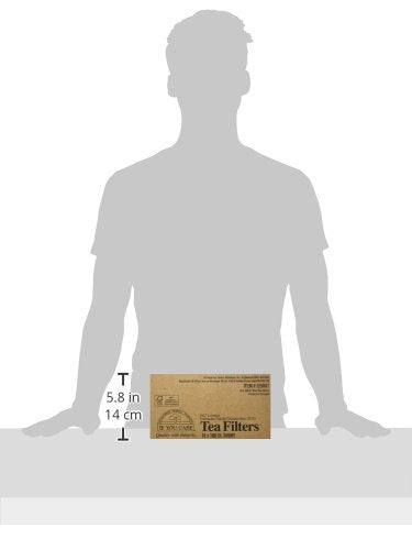IF YOU CARE Fsc Certified Unbleached Tea Filters 100 Count (Pack of 18)