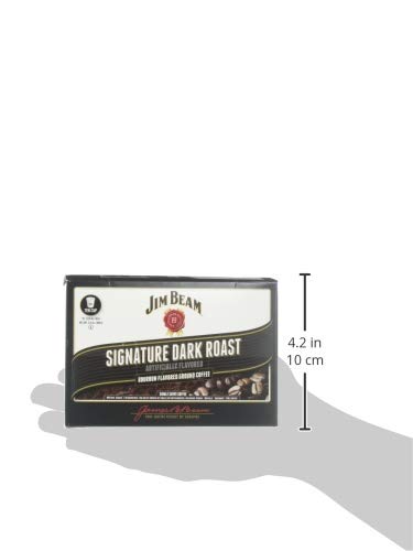 Jim Beam Signature Dark Roast 10 Count (Pack of 4)