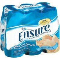 Ensure Vanilla Nutrition Shake 8 Fluid Ounce - 24 per Case.