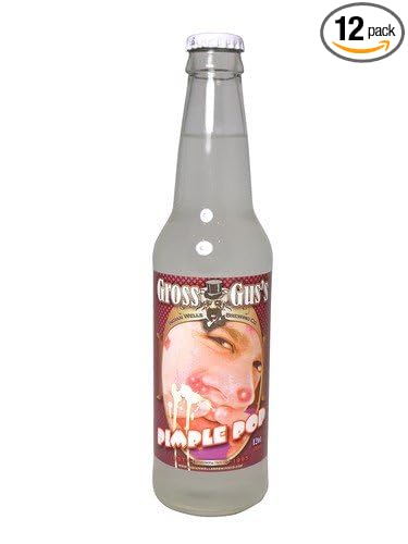 Gross Gus's Pimple Pop Soda (12 Bottles) (Marshmello Cream)