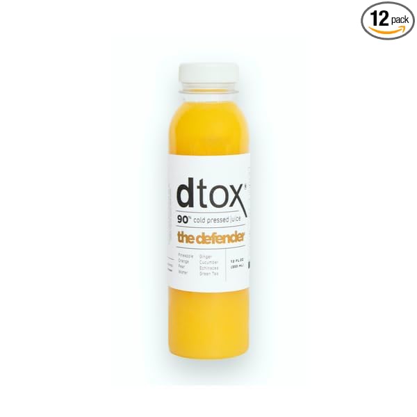 Dtox Juice – The Defender (12-Pack Immunity-Boosting Juice)